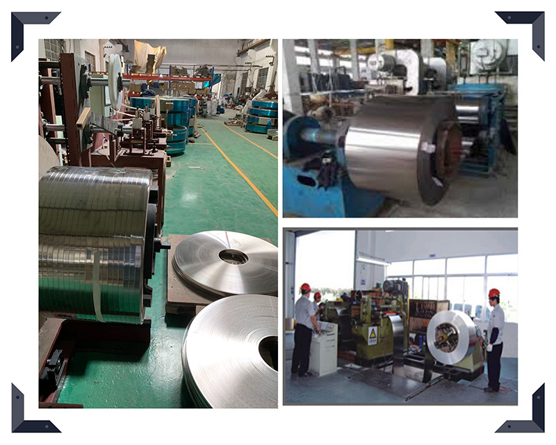 stainless steel banding factory workshop