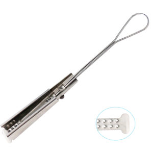 1-2 Pair Aluminum Drop Wire Clamp Serrated Shime