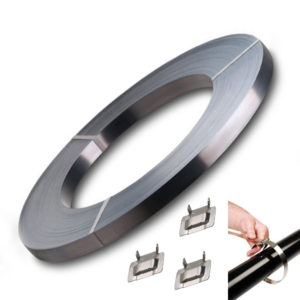 Stainless Steel 201×1/4 Inch×0.64/0.7/0.76mm Banding Strap