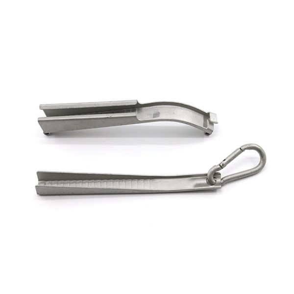 Flat Steel Drop Wire Clamp With Hook - Image 2