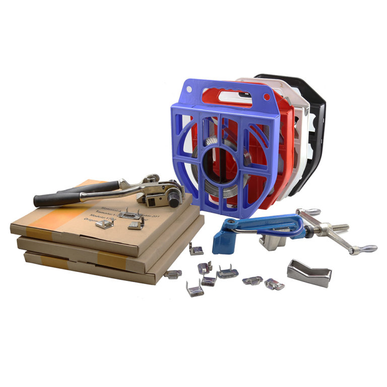 Stainless Steel Banding Kit, SS304/201/ Strapping Buckles, Straps & Tools