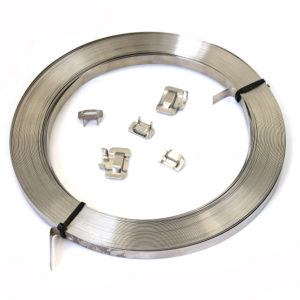 Stainless Steel 304×1/4 Inch×0.64/0.7/0.76mm Banding Strap