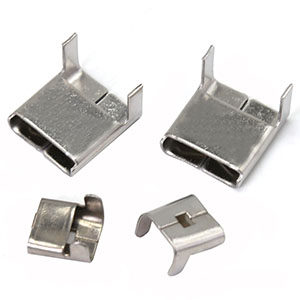 L Type Stainless Steel Banding Buckle