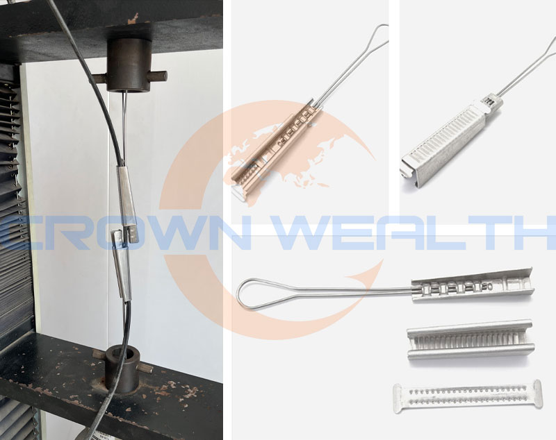 Neoprene Shim Drop Wire Cable Clamp