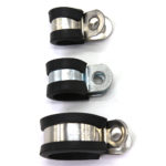 rubber lined stainless steel p clips