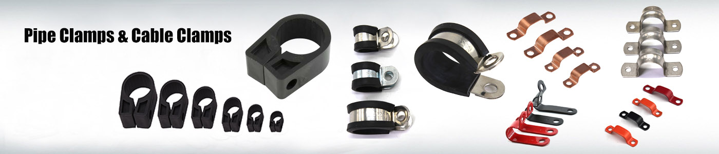 Pipe clamp & Cable clamps hardware