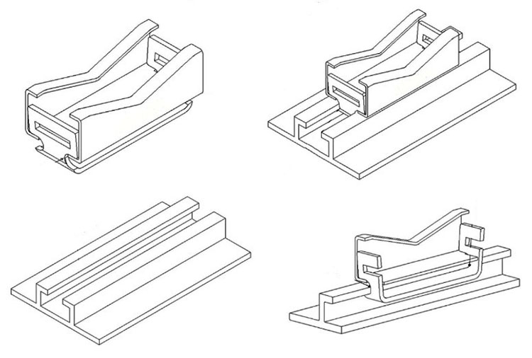 Stainless Steel Universal Channel Clamps
