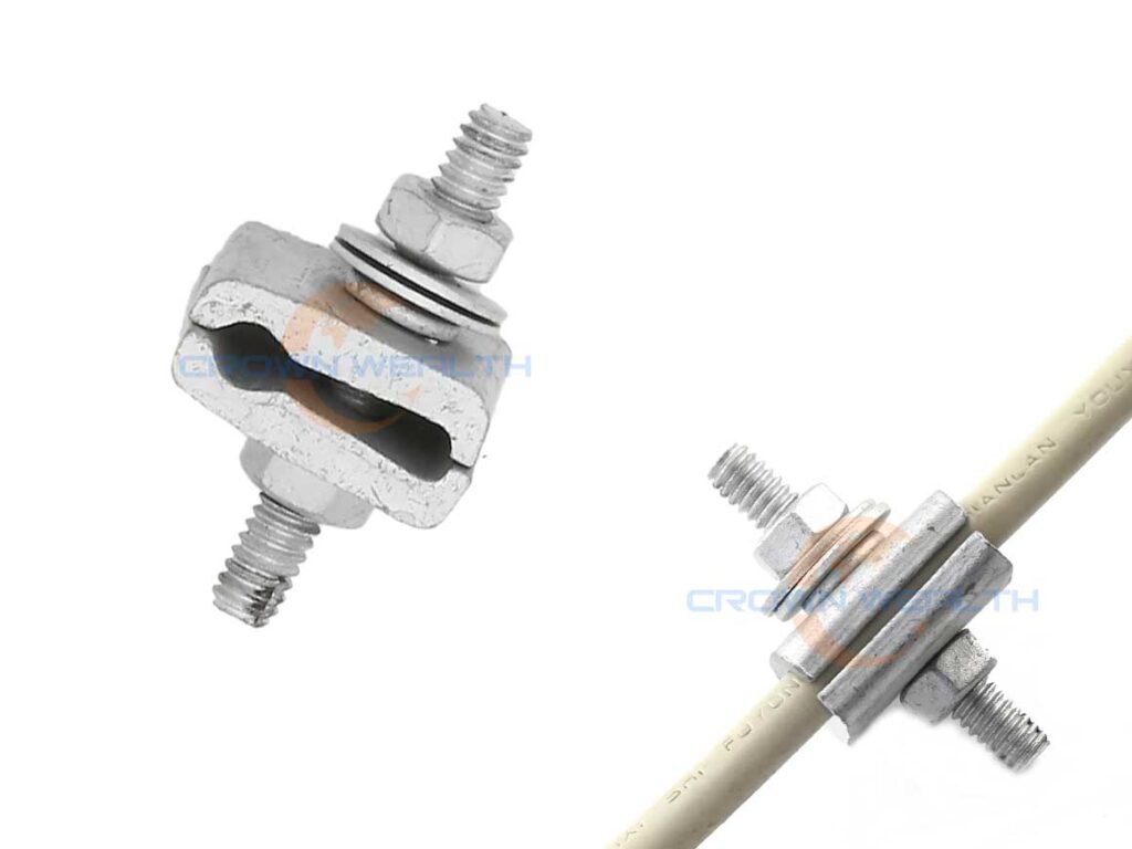 D Cable Lashing Clamp in the Industry Aerial Pole