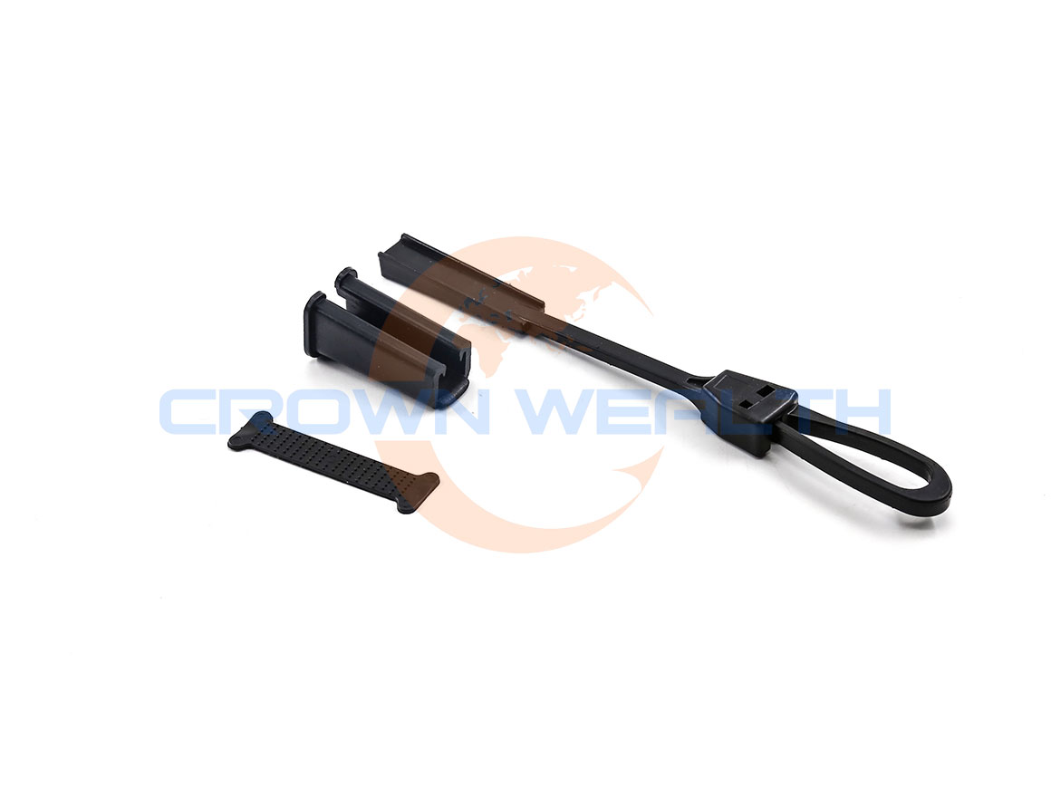 You are currently viewing FTTH Nylon Plastic Wedge Clamp for Introducing Flat Fiber Optic Cable into the Cable