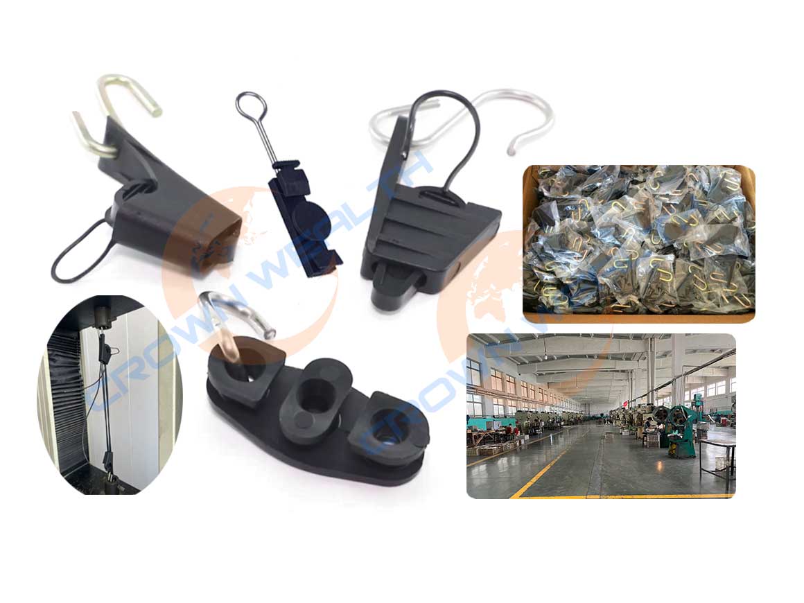 Fiber Optic Cable Clamps Manufacturer in China, FTTH Network Solutions