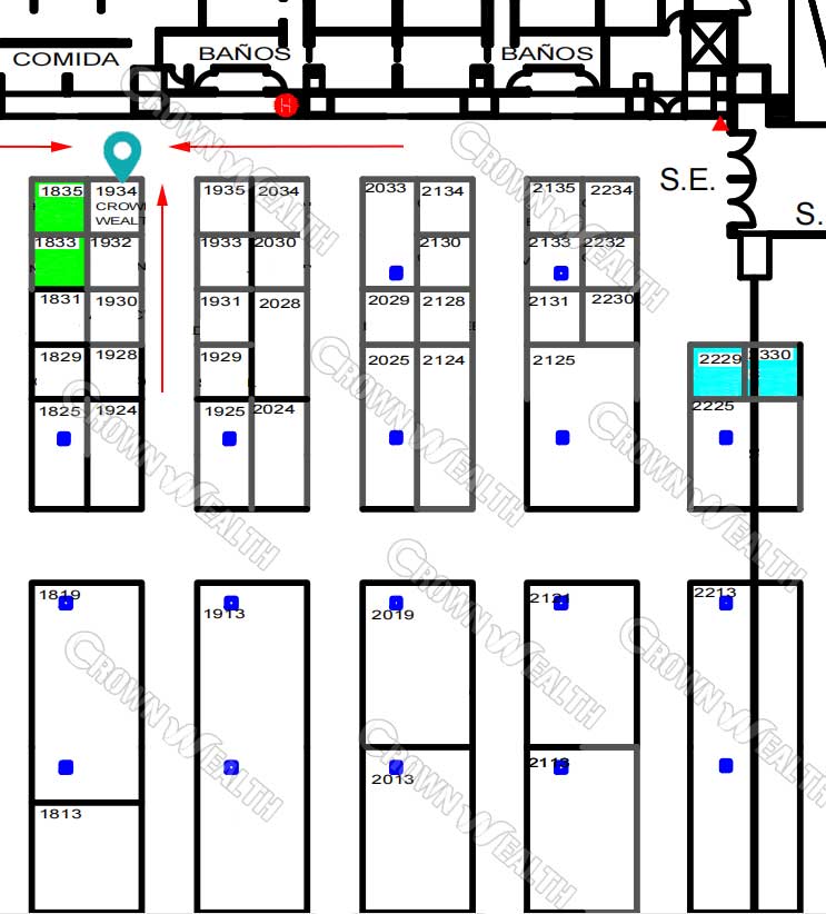 hebei crown wealth position México Electrical Expo