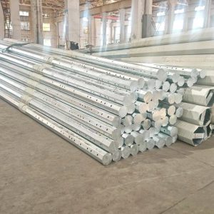 Galvanized Steel Utility Poles