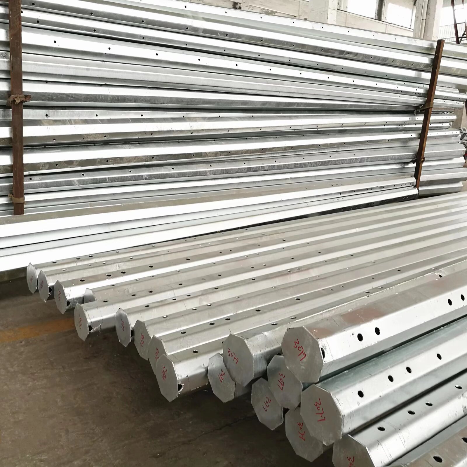 Galvanized Steel Utility Poles - Image 2