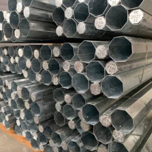 Galvanized Steel Utility Poles
