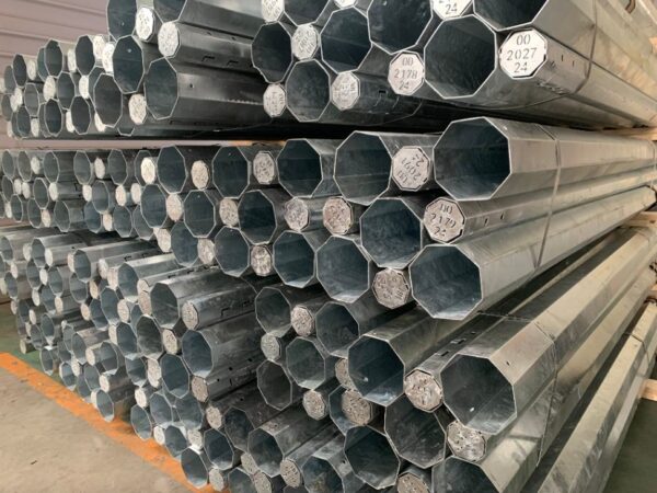 Galvanized Steel Utility Poles