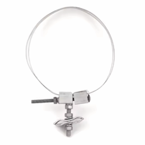 OPGW ADSS Fiber Optic Metal Down Lead Clamp for Pole